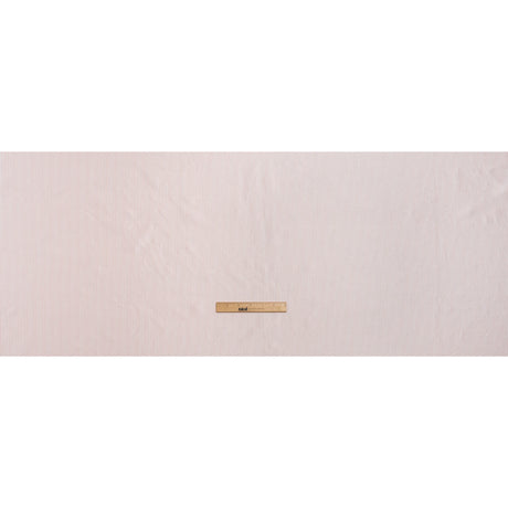 Polyester Lining - Light Pink and White Candy Stripes - Deadstock