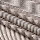 Polyester Lining - Pink, White and Gray Shadow Stripes - Deadstock