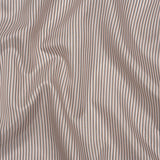 Polyester Lining - Pink, White and Gray Shadow Stripes - Deadstock