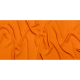 Drapey Polyester Woven - Orange - Deadstock