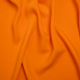 Drapey Polyester Woven - Orange - Deadstock