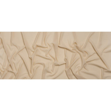 Polyester Double Georgette - Beige - Deadstock