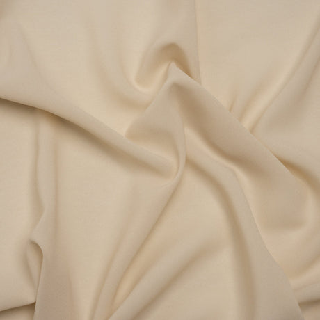 Polyester Double Georgette - Beige - Deadstock