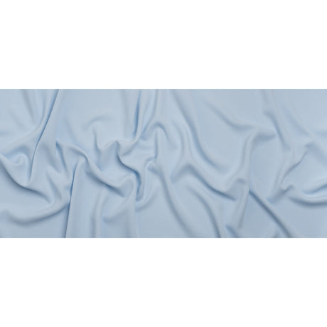 Polyester Crepe - Blue Mist - Deadstock