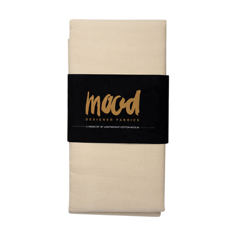 Natural 48-inch cotton muslin fabric bundle for crafts