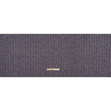 Wool Blend Novelty Tweed - Pink, Navy and White Stripes - Deadstock