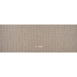 Wool Blend Boucle Tweed - Cream and Taupe Raised Windowpane Checks - Deadstock