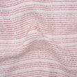 Metallic Tactile Tweed - Iridescent Rainbow, White and Pink Plaid - Deadstock