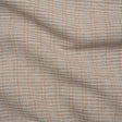 Heavyweight Horsehair Hymo Interlining - Gray, White and Orange Stripes