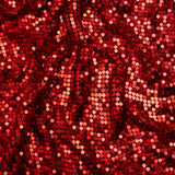 Aluminum Chainmail Fabric Panel, 3mm Tubular - Red - Joan Collection