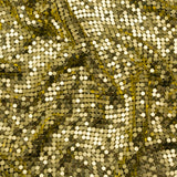 Aluminum Chainmail Fabric Panel, 3mm Tubular - Lime Green - Joan Collection