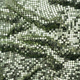 Aluminum Chainmail Fabric Panel, 3mm Tubular - Sage Green - Joan Collection