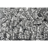 Aluminum Chainmail Fabric, 8mm Tubular - Silver - Joan Collection