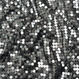 Aluminum Chainmail Fabric, 8mm Tubular - Gunmetal - Joan Collection