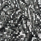 Aluminum Chainmail Fabric, 8mm Tubular - Gunmetal - Joan Collection