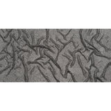 Rhinestone Aluminum Chainmail Fabric Panel, 3mm - Black and Crystal - Astraia Collection
