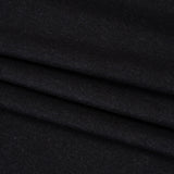 Super 130 Wool Suiting Made in Italy - Black and Navy Heathered - Deadstock