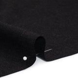 Super 130 Wool Suiting Made in Italy - Black and Navy Heathered - Deadstock