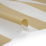 Outdoor Canvas - Beige and White Awning Stripes