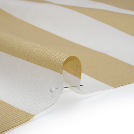 Outdoor Canvas - Beige and White Awning Stripes