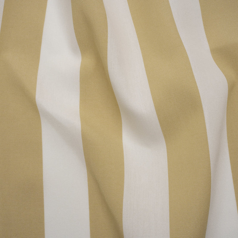 Outdoor Canvas - Beige and White Awning Stripes