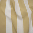 Outdoor Canvas - Beige and White Awning Stripes
