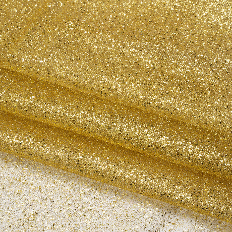 Glitter Tulle 5-yard Bundle - Gold
