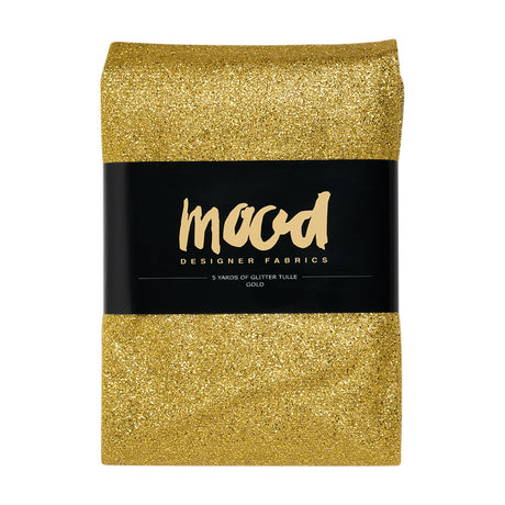 Glitter Tulle 5-yard Bundle - Gold