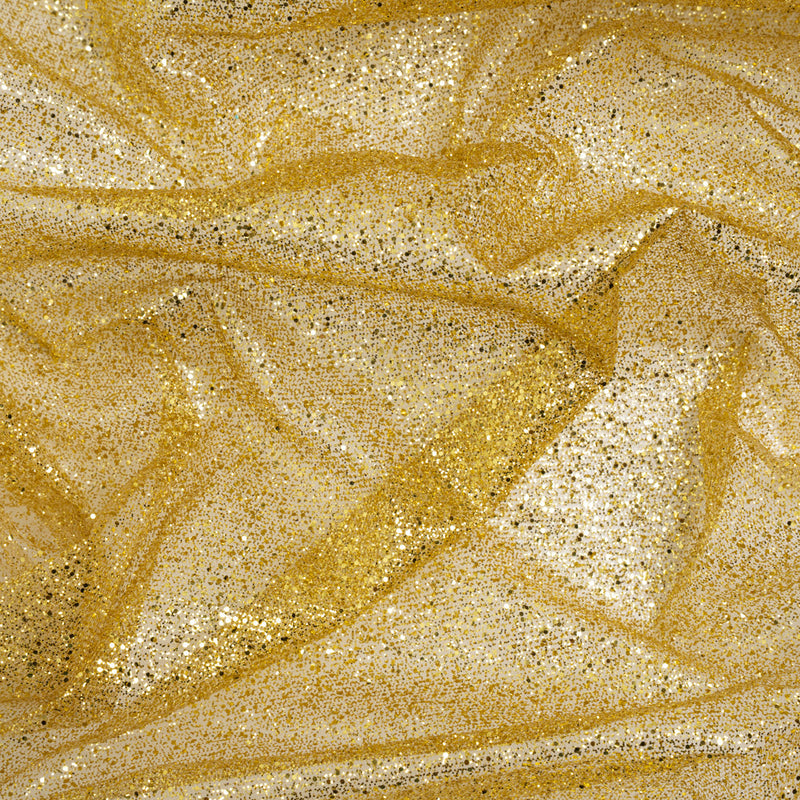 Glitter Tulle 5-yard Bundle - Gold
