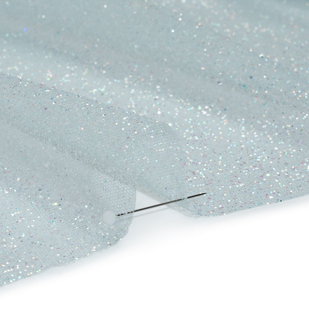 Glitter Tulle 5-yard Bundle - Clearwater Blue