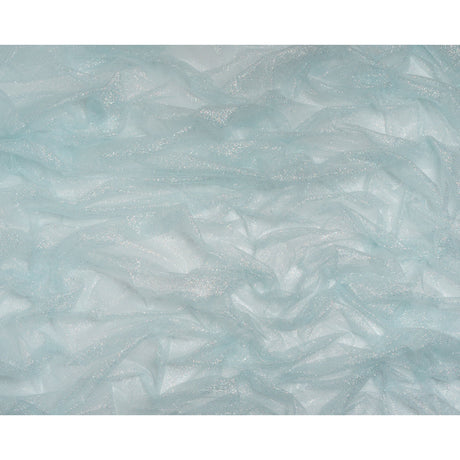 Glitter Tulle 5-yard Bundle - Clearwater Blue