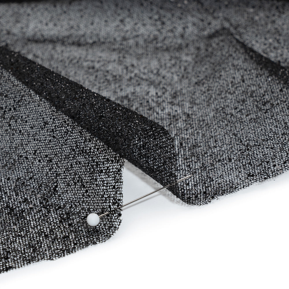 Glitter Tulle 5-yard Bundle - Black