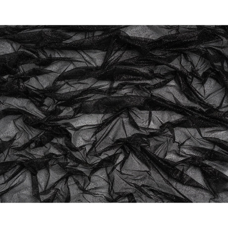 Glitter Tulle 5-yard Bundle - Black