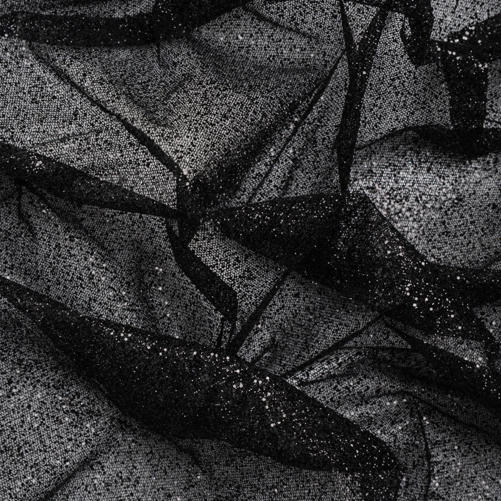 Glitter Tulle 5-yard Bundle - Black
