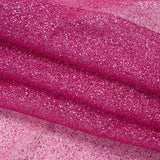 Glitter Tulle 5-yard Bundle - Multi on Fuchsia