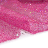 Glitter Tulle 5-yard Bundle - Multi on Fuchsia