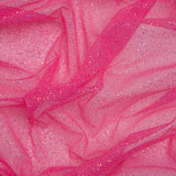 Glitter Tulle 5-yard Bundle - Hot Pink