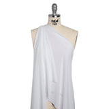 Nylon and Spandex Power Mesh - Snow White