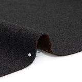 Cashmere Double Cloth Coating Made in Italy - Charcoal Gray and Brown - Deadstock
