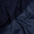 Cashmere Double Cloth Coating Made in Italy - Bright Navy - Deadstock