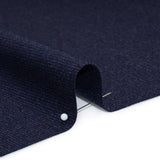 Super 120 Wool Suiting Made in Italy - Blue and White Hairline Stripes - Deadstock