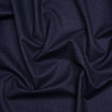 Super 120 Wool Suiting Made in Italy - Blue and White Hairline Stripes - Deadstock