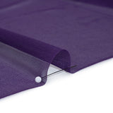 Polyester Stretch Mesh - Aubergine Purple - Designer Deadstock