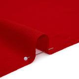 Stretch Polyester Crepe - Salsa Red - Designer Deadstock