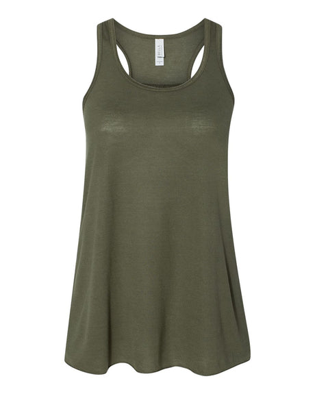BELLA + CANVAS® Women's Flowy Racerback Sleeveless Tank