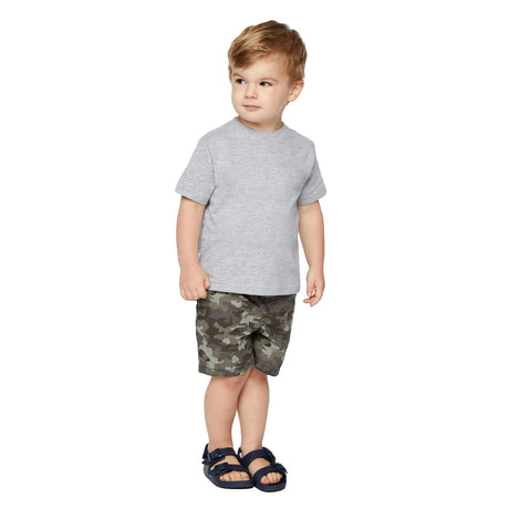 BELLA + CANVASÂ Toddler Jersey Crew Neck Shot Sleeve T-Shirt - 2T
