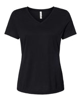 BELLA + CANVAS® Women's Relaxed Triblend Short Sleeve V-Neck Tee
