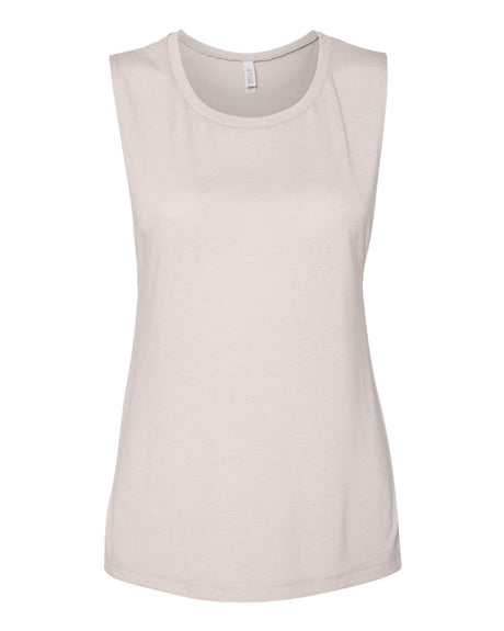 BELLA + CANVAS® Women's Flowy Scoop Muscle Tank - 8803