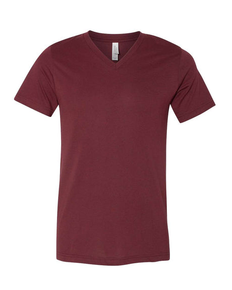 BELLA + CANVAS® Heather CVC Short Sleeve V-Neck Tee