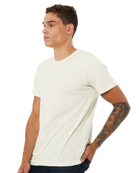 BELLA + CANVAS Crewneck Jersey Short sleeve Tee in Baby Blue